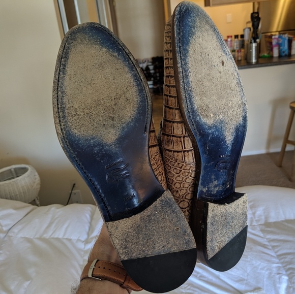 Beautiful alligator Mezlan Hercules shoes - Picture 4 of 6